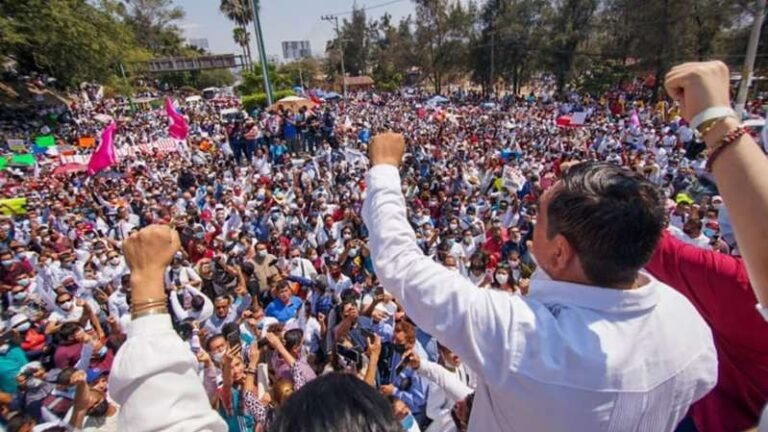 Salgado Macedonio amenaza con demandar a consejeros del INE