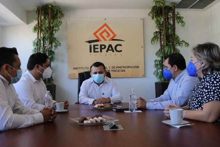 Se reúne el Iepac con presidente del PAN en Yucatán