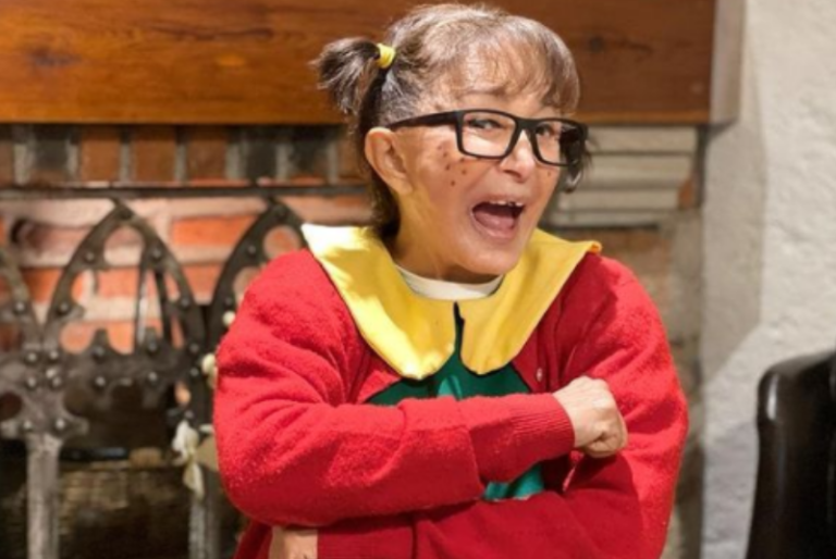 “La Chilindrina” da positivo a COVID; permanece aislada en su casa de Mérida