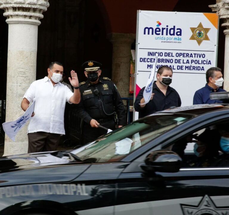 Lanzan operativo en zona comercial del primer cuadro de Mérida