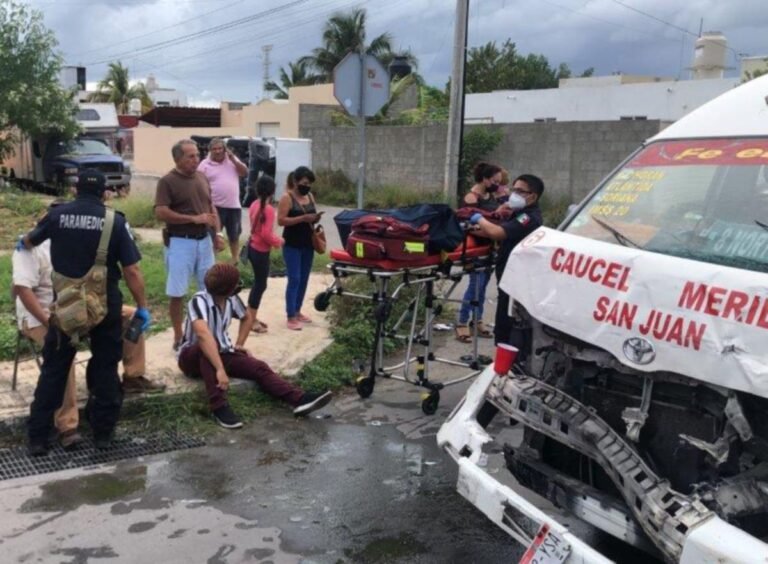 Ocho lesionados arroja una volcadura en Ciudad Caucel