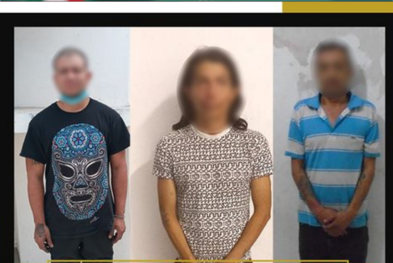 Detienen a tres por robo con arma de juguete en Chixulub