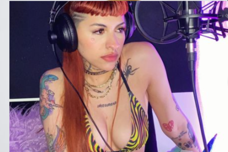Ella es Cazzu, la argentina con la que fue captado Christian Nodal