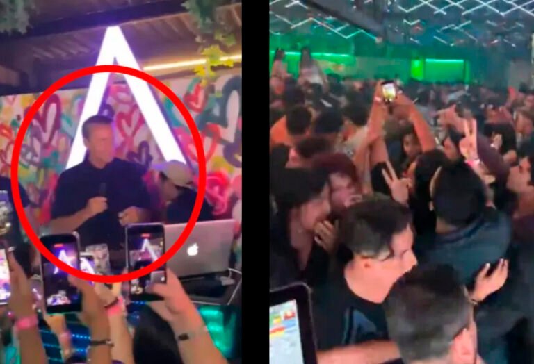 Alfredo Adame debuta como DJ en bar de Veracruz