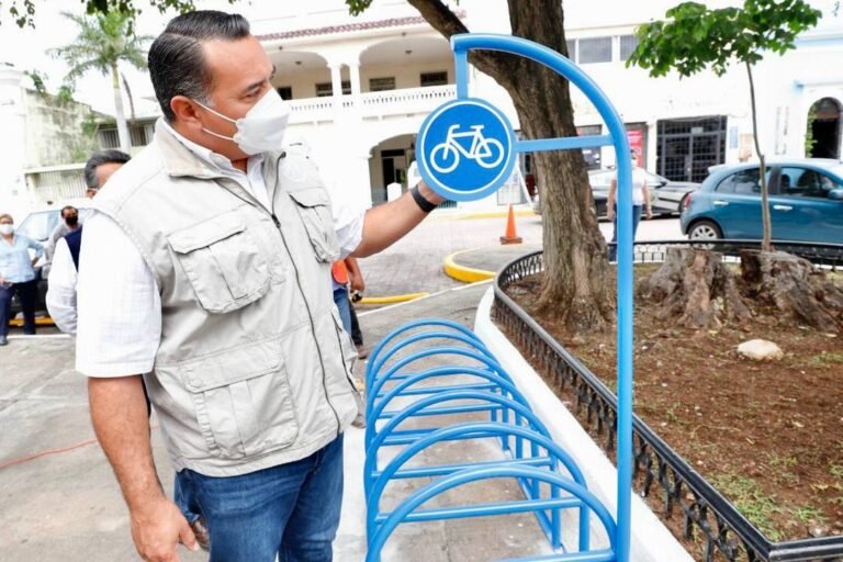 Conoce los 14 puntos donde se instalarán los primeros 14 bicipuertos en Mérida