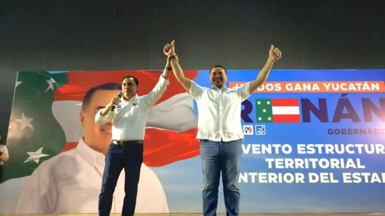 Experiencia de Renán Barrera garantiza protegción de Yucatan contra violencia y crimen de estados gobernados por Morena: Asís Cano
