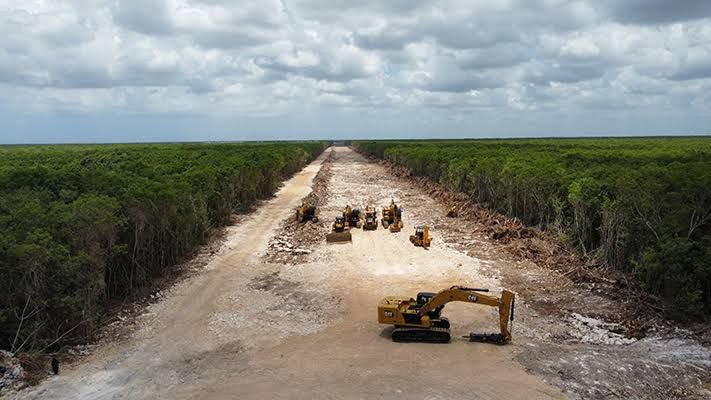 Huachibom critica la deforestación del Tren Maya y de la CDMX