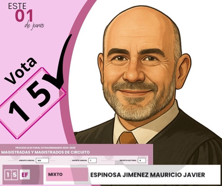 Mauricio Javier Espinosa Jiménez cierra campaña con llamado a votar