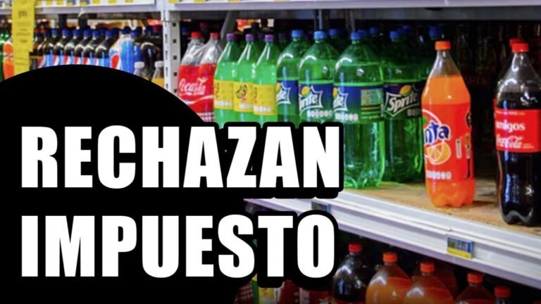 92% rechaza alza en impuestos a combustibles y refrescos