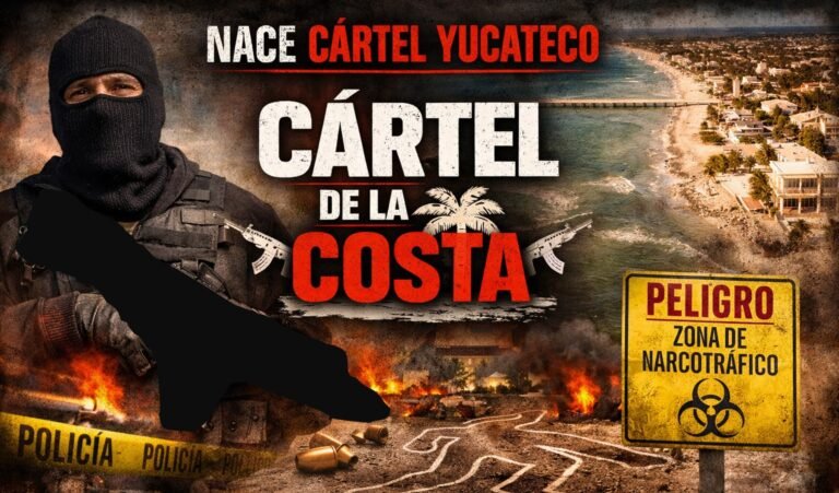 ¡Nace Cártel yucateco! Surge “Cártel de la Costa” y pone en jaque la seguridad en Yucatán