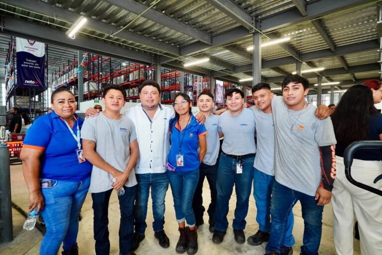 Kanasín fortalece su desarrollo económico con la inauguración del nuevo CEDIS de Tiendas Neto